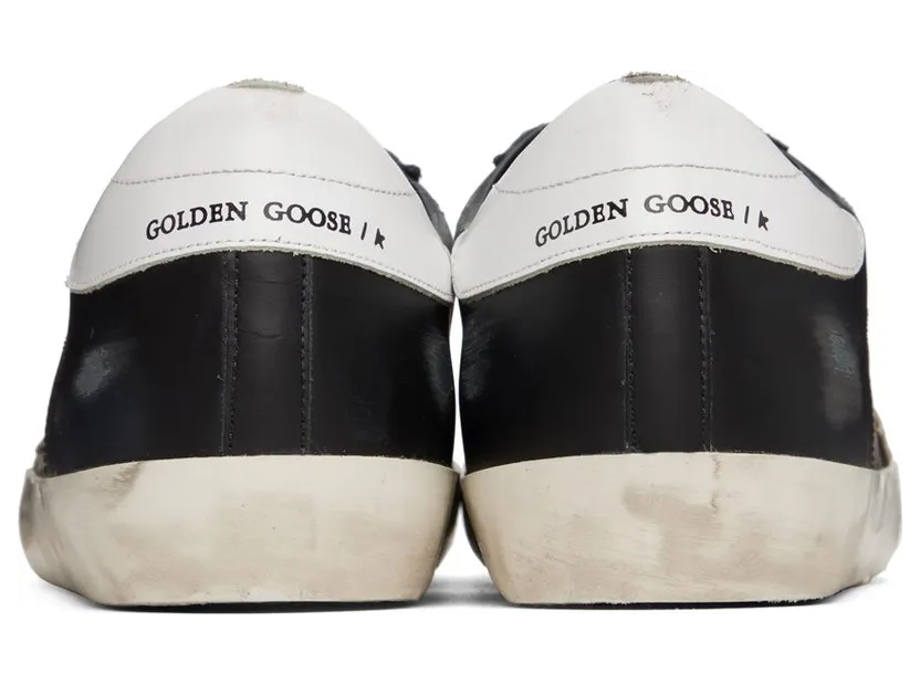 Golden Goose Super-Star Black White Leather (GMF00101F00032180203) (2)