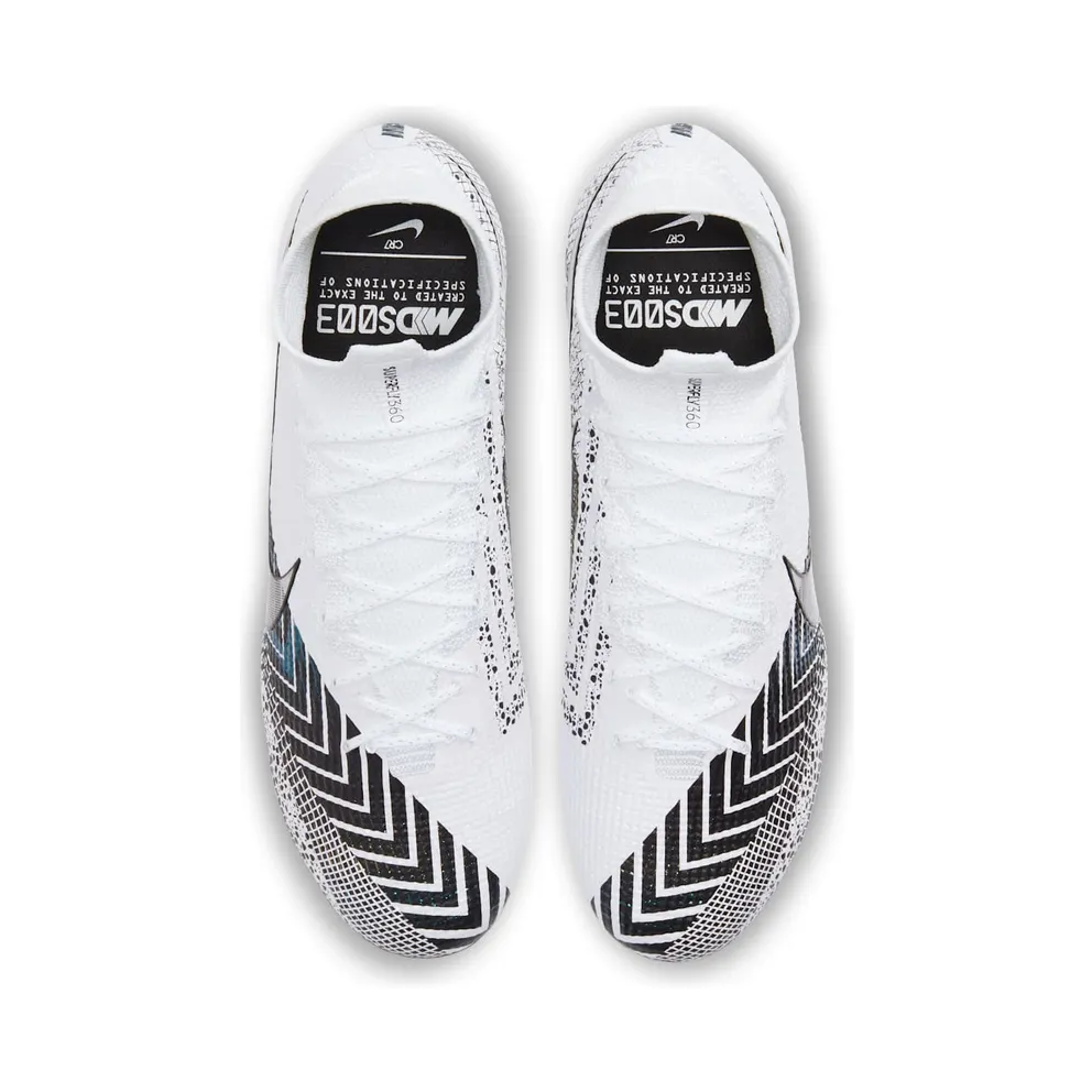 Nike Mercurial Superfly 7 Elite MDS FG White White/Black/White (BQ5469-110)
