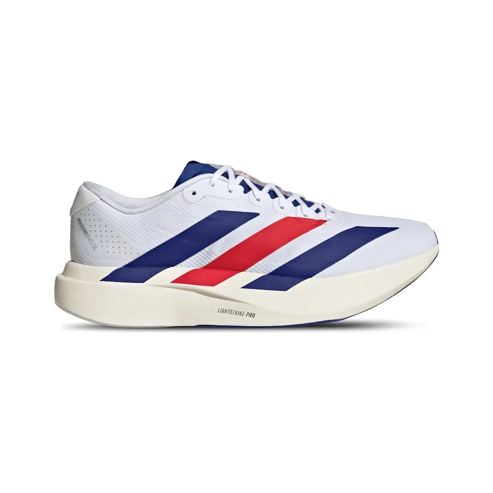 adidas Adizero Evo SL White Mystery Ink Pure Ruby (KK3719)
