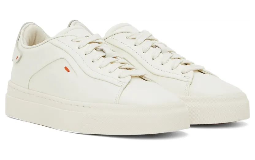 Santoni White Pedula Sneakers (WBGT60934PNNGSSLI50) (4)