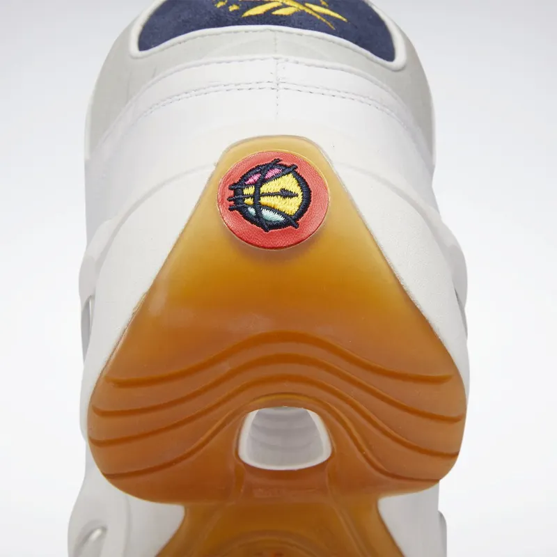 Reebok Question Mid Shoes Cloud White / Vector Navy / Pure Grey 2