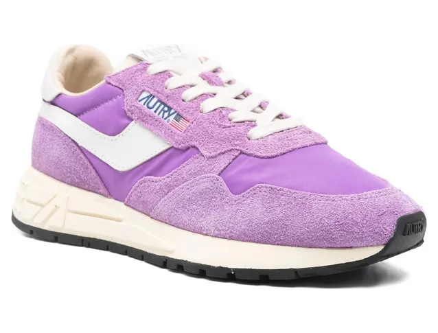 Autry Suede Panelled “Purple/White” (WWLW NC32) (4)