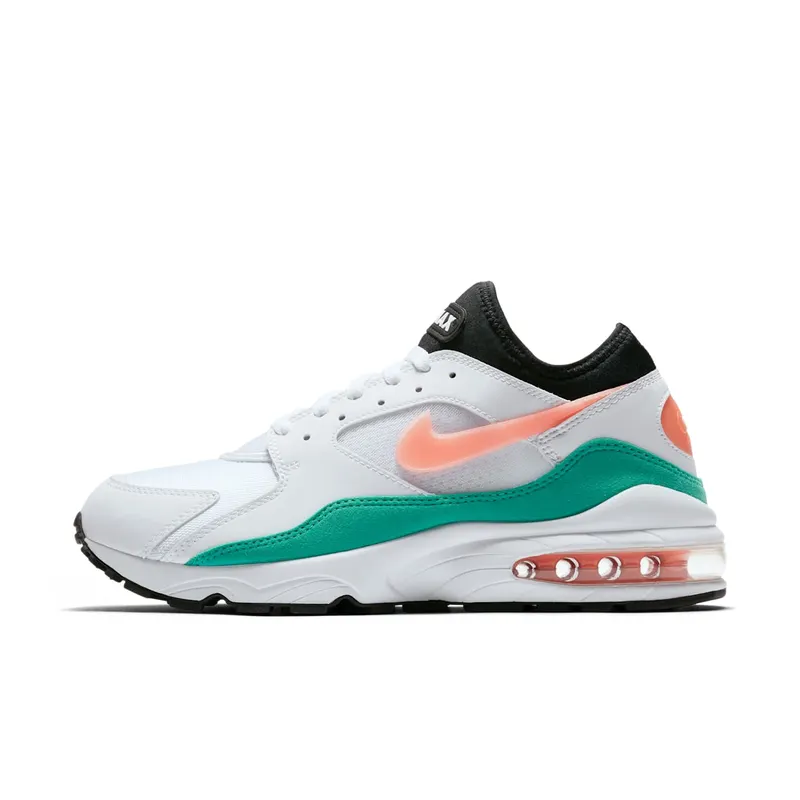 Nike Air Max 93 Watermelon White/Crimson Bliss-Kinetic Green-Black (306551-105)