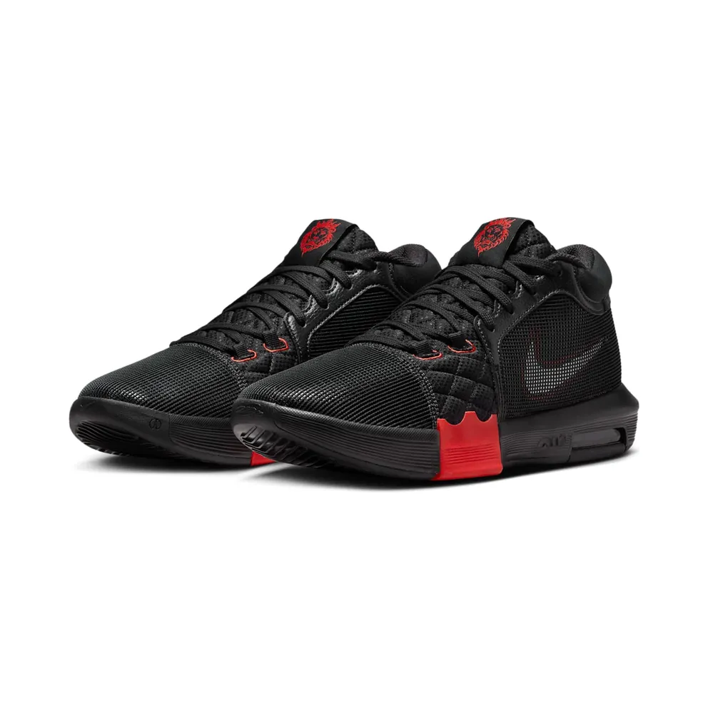 Nike LeBron Witness 8 Black University Red White (FB2239-005)