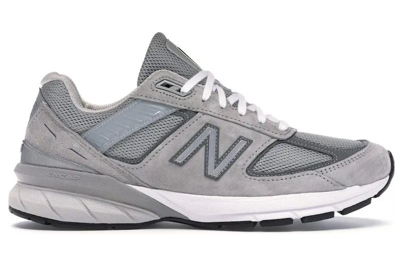 New Balance 990v5 Grey White (2E Wide) (M990GL5-2E)
