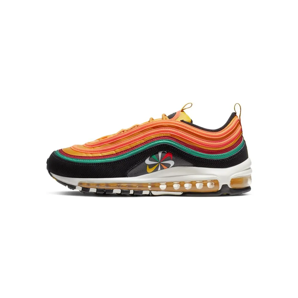 Nike Air Max 97 Sunburst Black/University Gold-Lucid Green (CK9399-001)