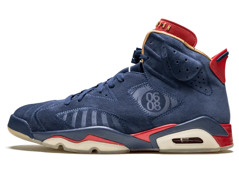 Air Jordan 6 DB ‘Doernbecher’ Midnight Navy/White-Varsity Red-Metallic Gold (392789-401)