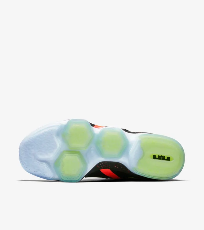 Nike LeBron 14 Out of Nowhere Black/Volt-Cool Grey (852406-001)