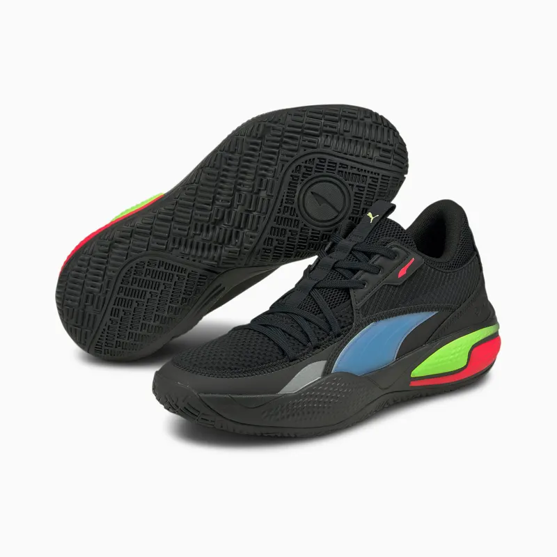 Men’s PUMA Court Rider Pop Black/Bluemazing (376107-01)