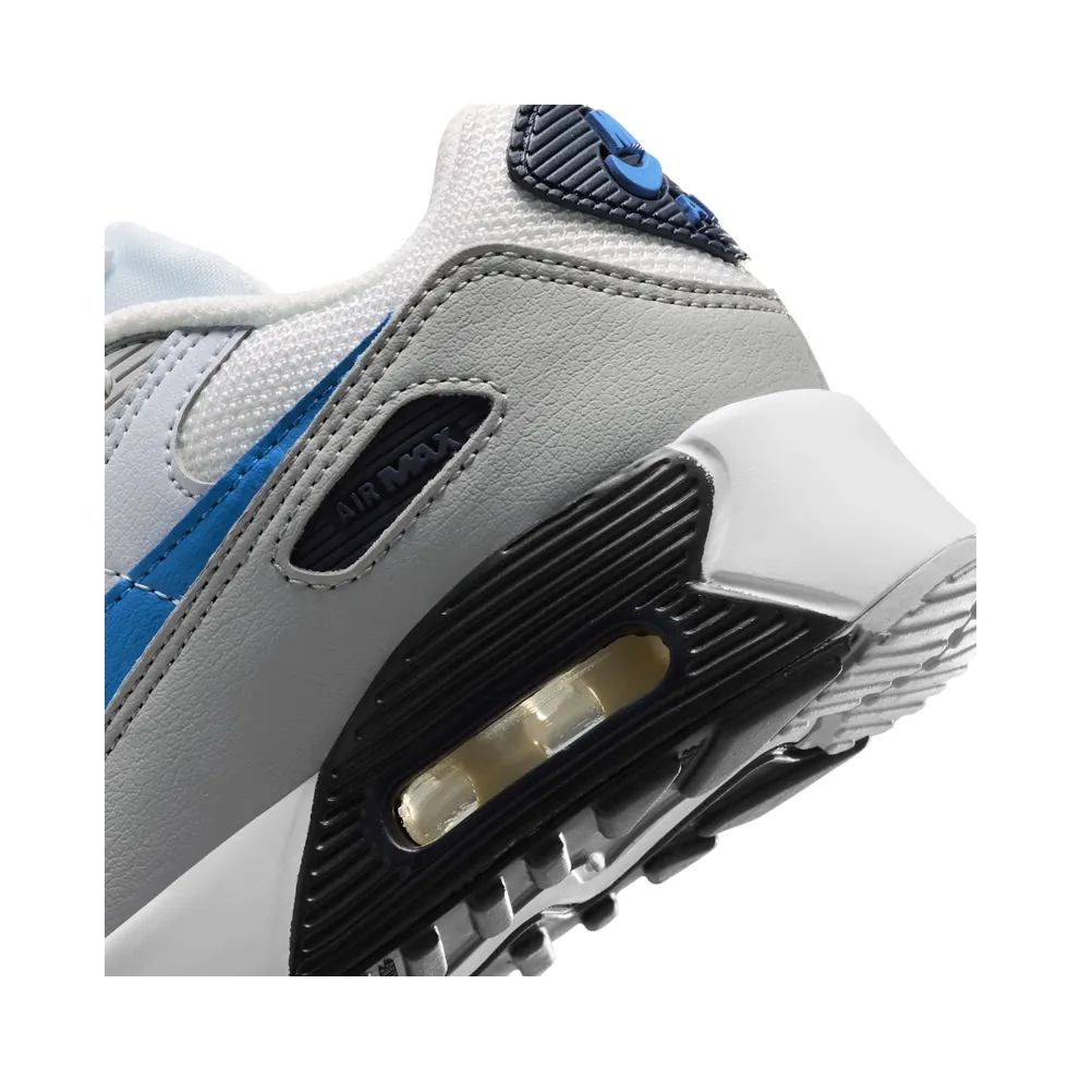 Nike Air Max 90 White/Midnight Navy/Football Grey/Blue Crystal (IR2963-103)