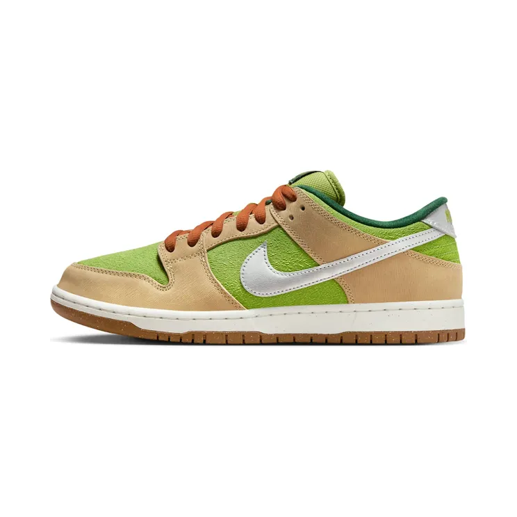 Nike SB Dunk Low Escargot “Sesame / Pear / Fir / Metallic Silver” (FQ7585-200)