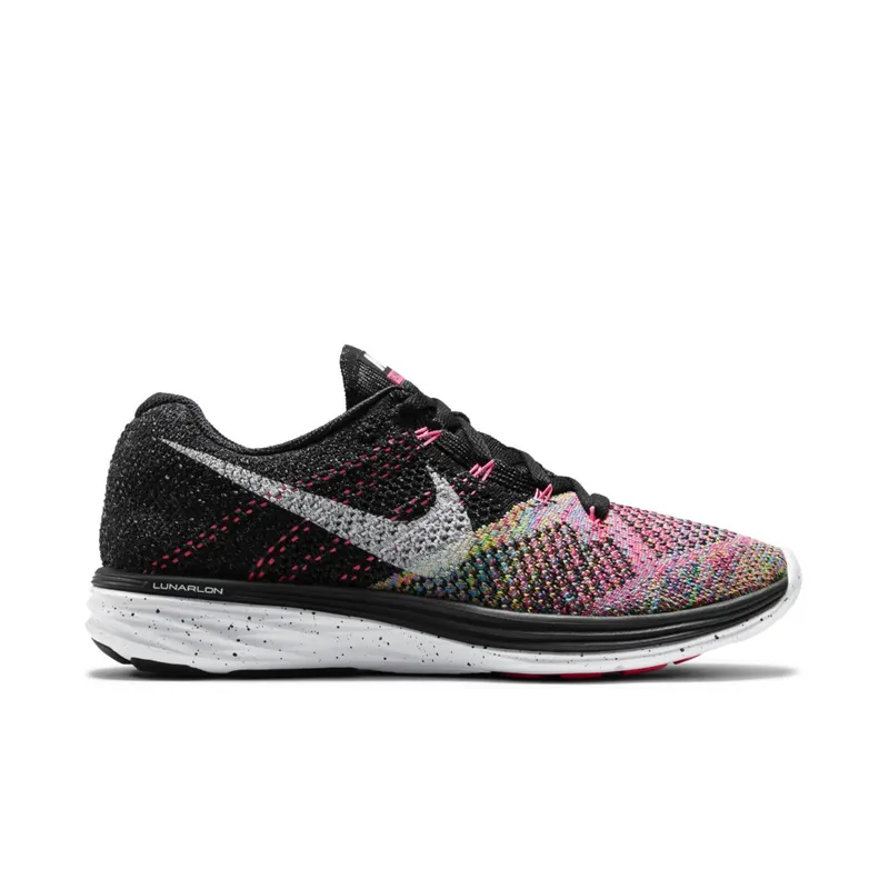 Nike WMNS Flyknit Lunar 3 Limited Edition Black Pink (698182-003)