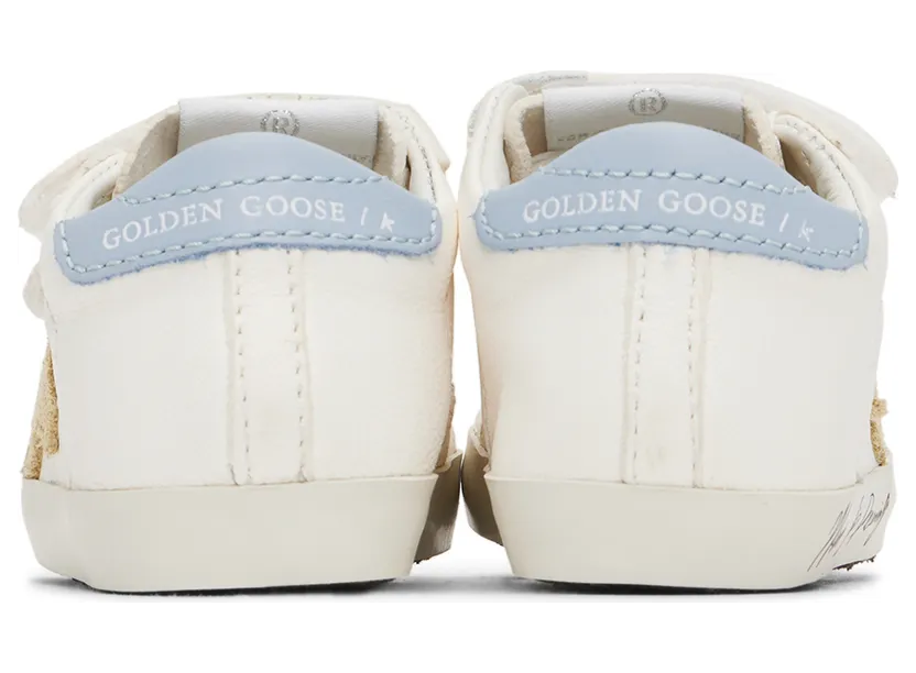 Golden Goose Baby White School Sneakers (GIF00166.F003282.11203) (2)