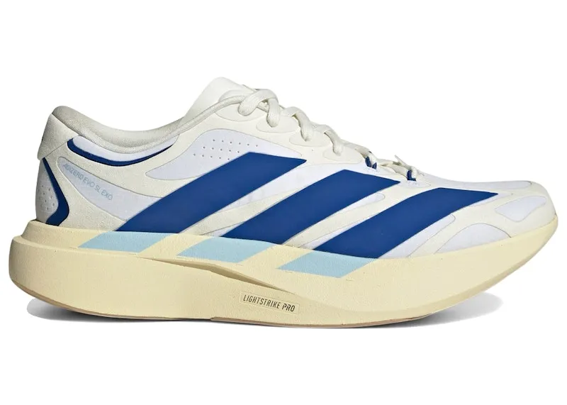 adidas Adizero Evo SL EXO Suede White Royal Clear Sky (KZ9007)