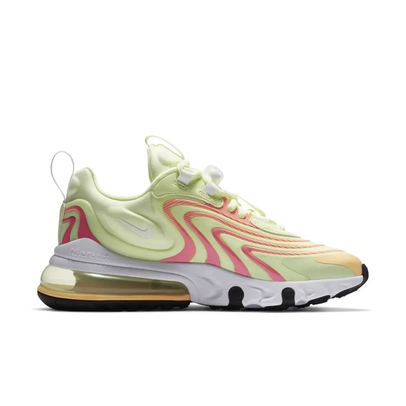 Nike Air Max 270 React Eng Barely Volt Pink Glow (W) Barely Volt/Pink Glow/Atomic Pink (CW3095-700)