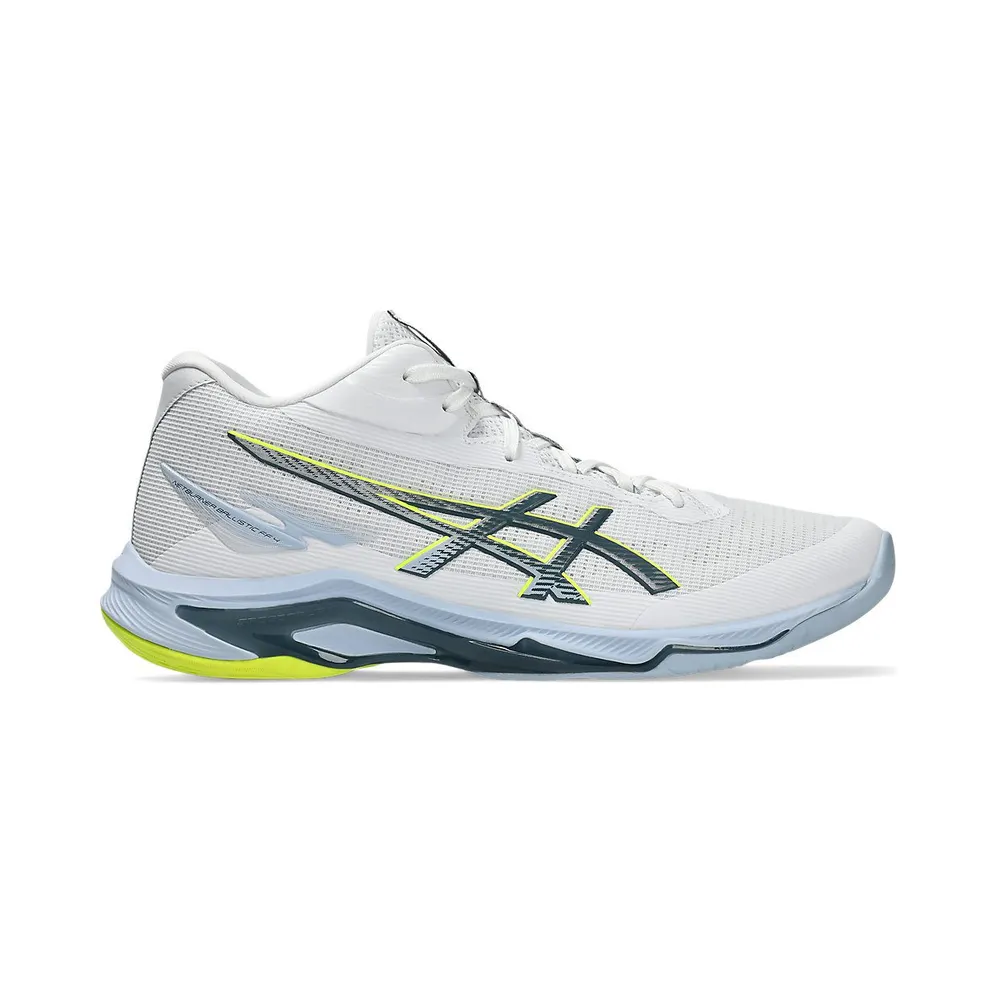 ASICS NETBURNER BALLISTIC FF MT 4 “White / Raw Indigo” (1051A090-103)