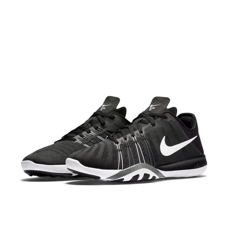Nike Free Tr 6 Black White-Cool Grey (W) (833413-001)