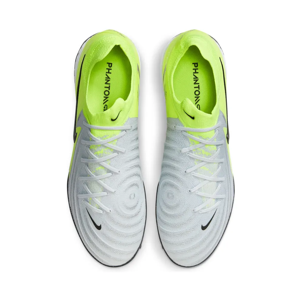 Nike Phantom GX 2 Pro TF “Metallic Silver Volt Black” (FJ2583-003)