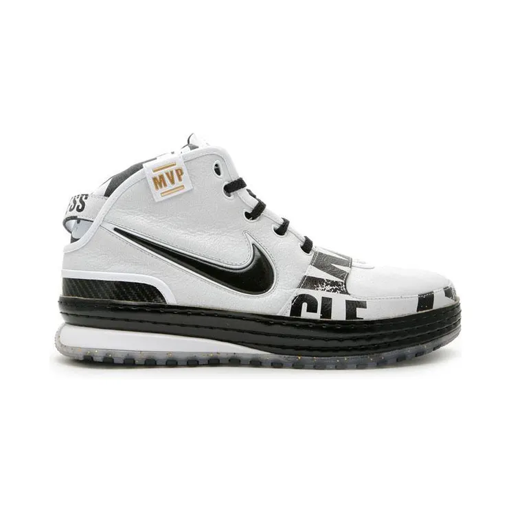 Nike Zoom LeBron 6 ‘MVP’ White/Black-Metallic Gold (386735-101)