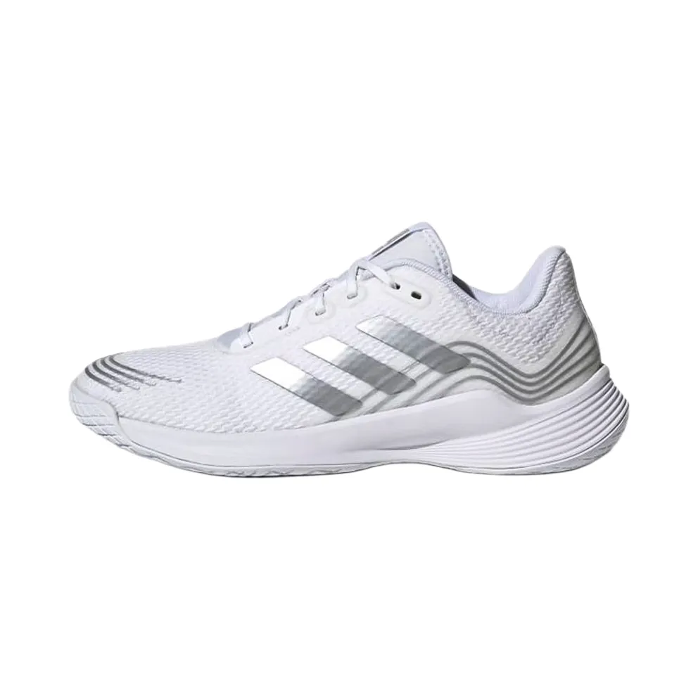 adidas Novaflight Volleyballschuh Cloud White / Silver Metallic / Cloud White (GX8187)