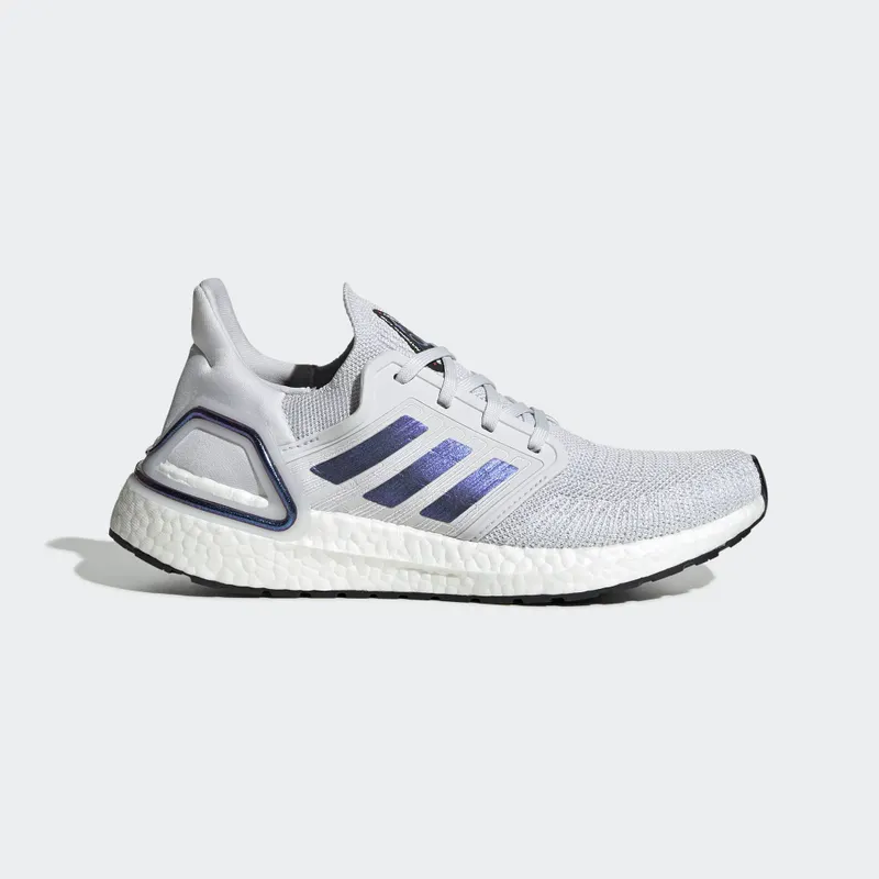 adidas Ultra Boost 20 Dash Grey Blue Metallic (W) Dash Grey/Boost Blue Violet Metallic/Core Black (EG0715)