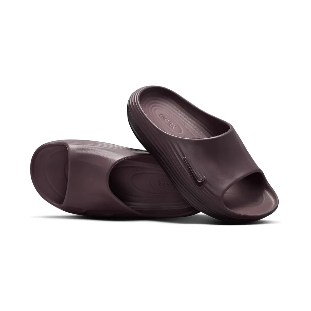 Nike ReactX Rejuven8 Slide “Tattoo / Burgundy Crush” (HV4484-501)