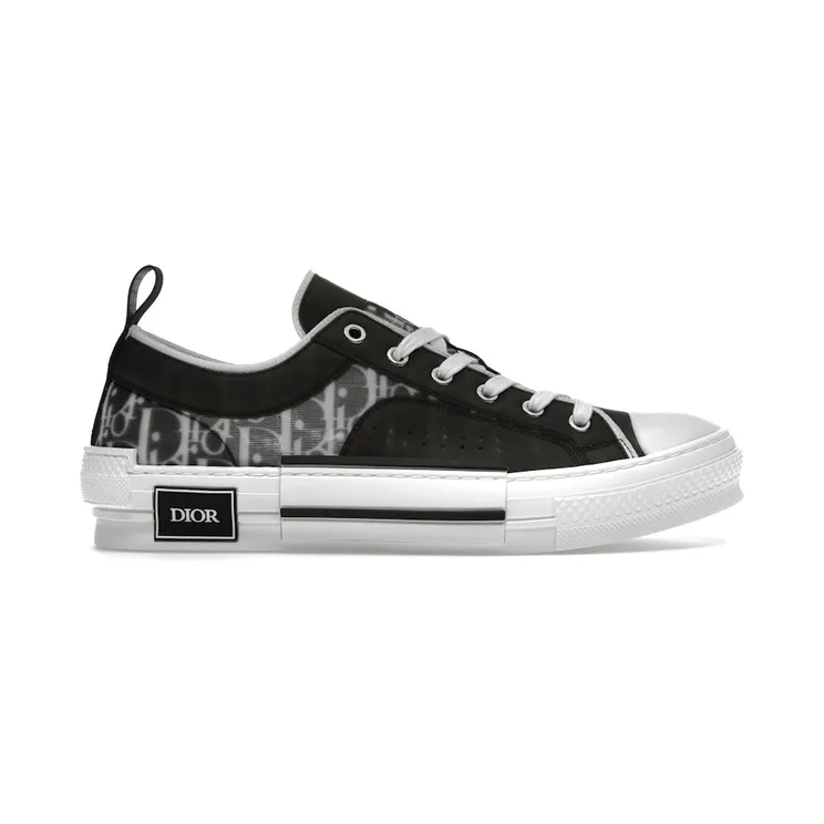 Dior B23 Low Black White Oblique