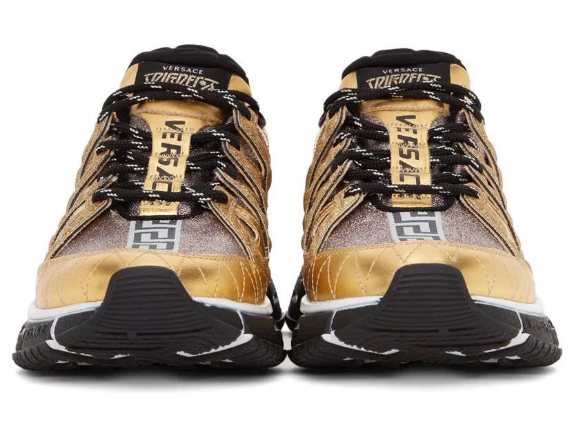 Versace Gold Trigreca Sneakers (DSU8094 1A02748) (2)