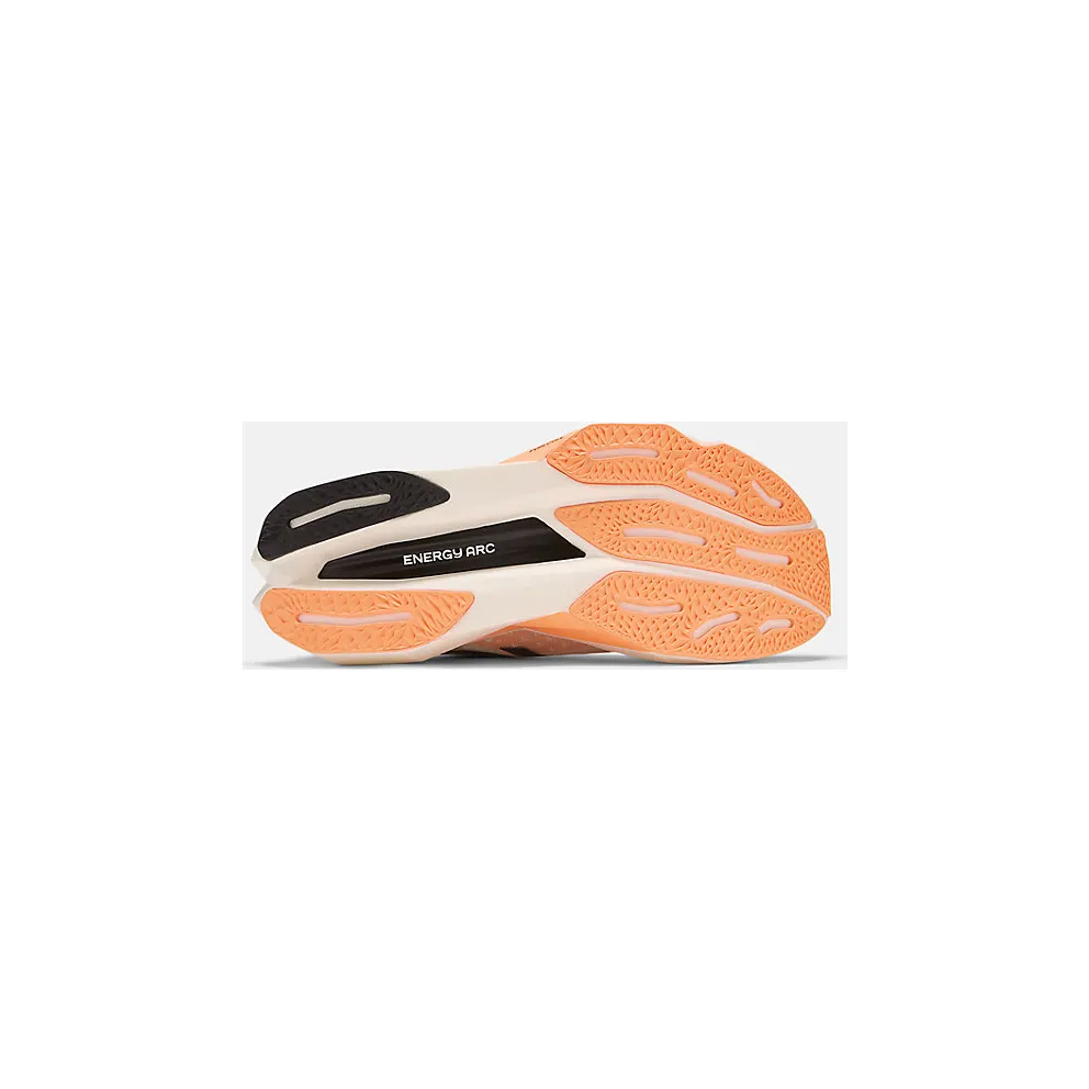 NEW BALANCE FuelCell SuperComp Elite v4 “White / Angora / Hot Mango” (WRCELCW4)