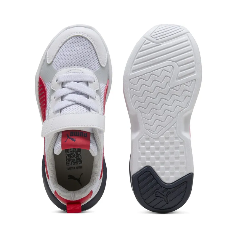 Puma X-Ray 3 “Puma White / For All Time Red / Puma Navy” (401494_01)