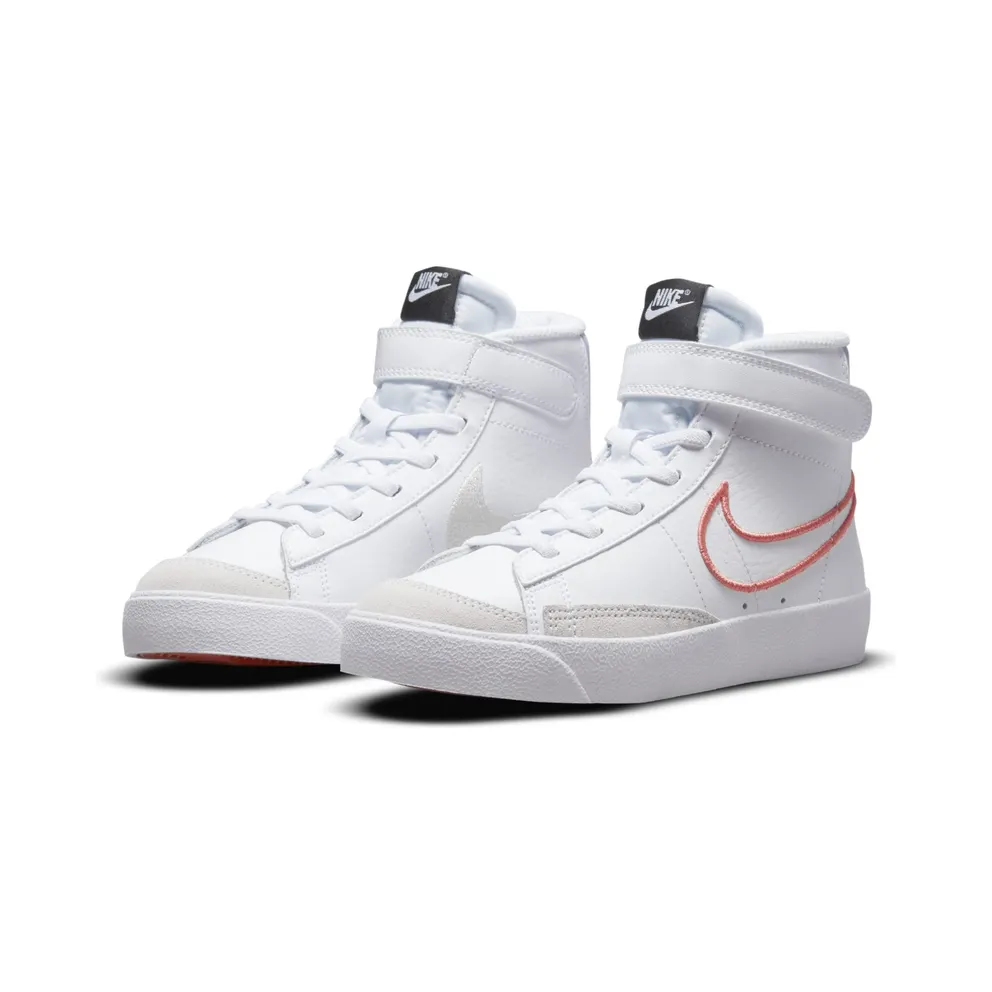 Nike Blazer Mid ’77 SE “White / Purple Pulse / Pink Foam / Magic Ember” (DJ0266-100)