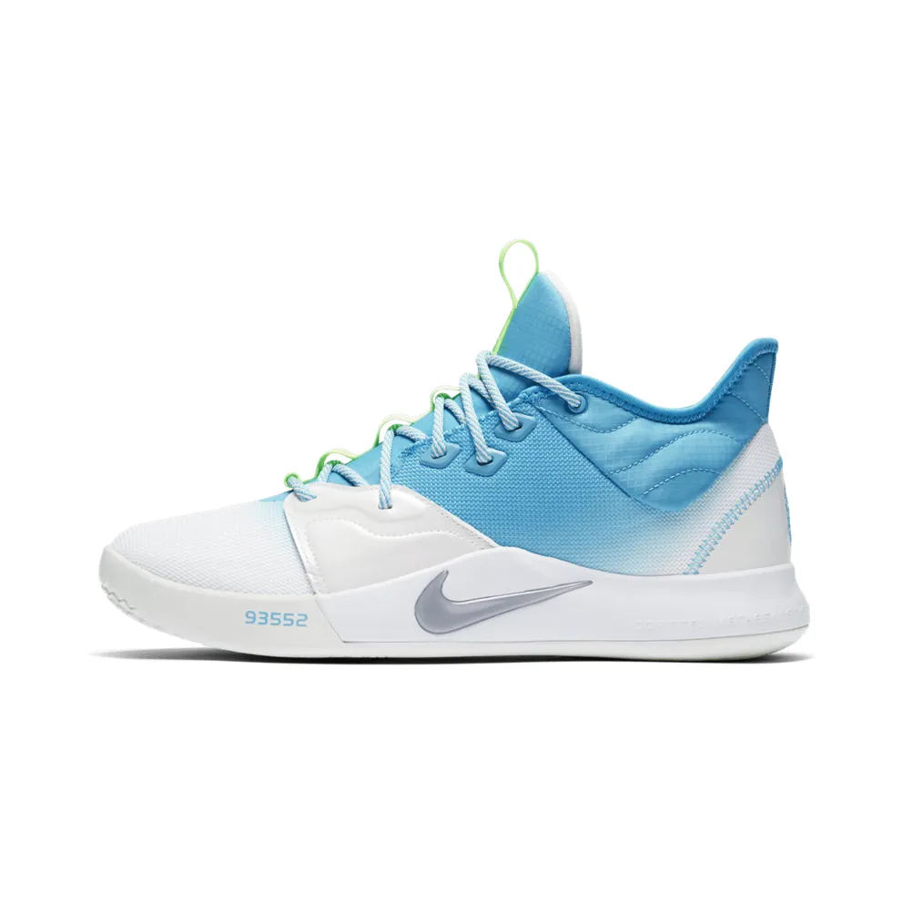 Nike PG 3 Lure Platinum Tint/Platinum Tint-Light Current Blue-Lime Blast (AO2607-005)