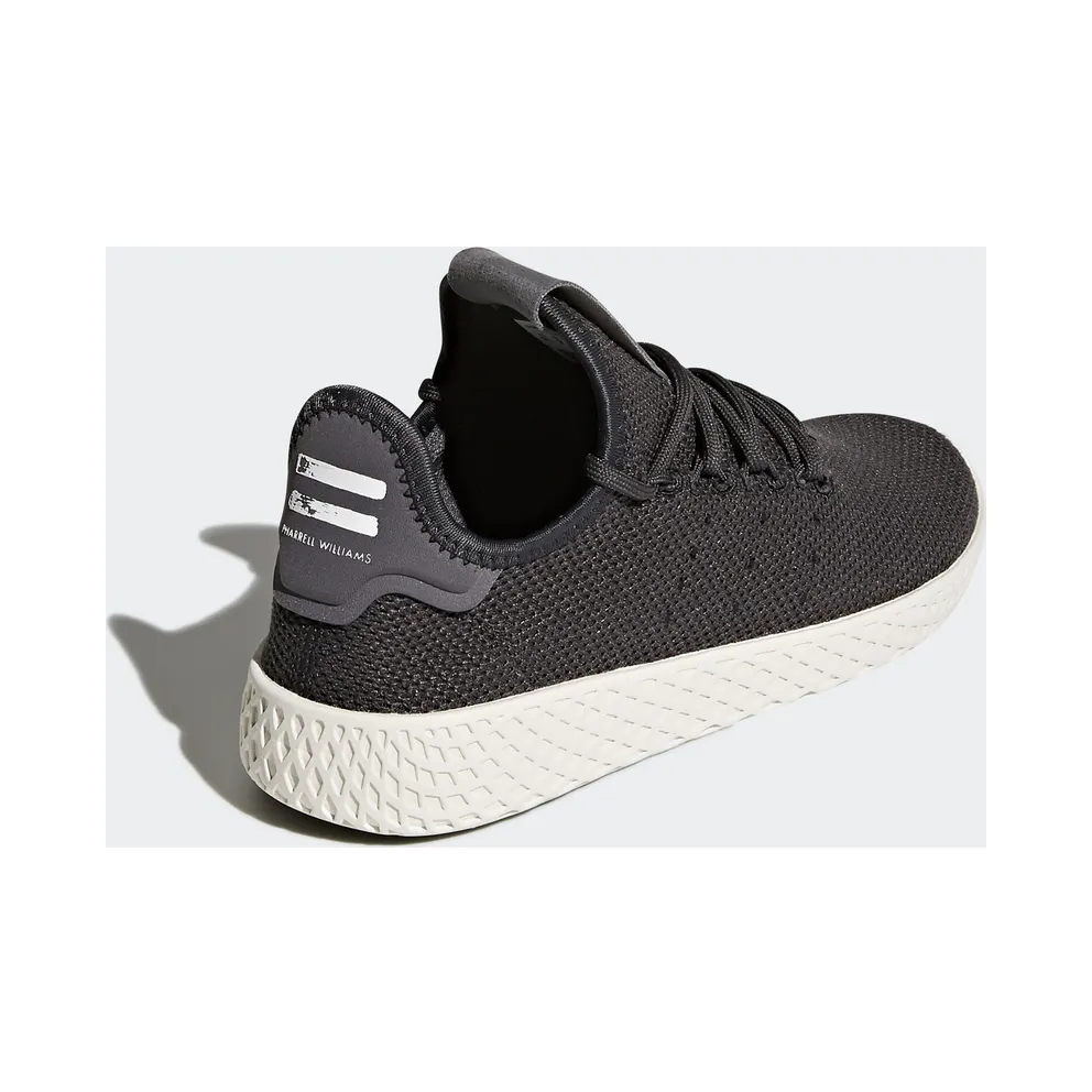 adidas Tennis Hu Pharrell Carbon (Youth) Carbon/Carbon/Chalk White (CQ2297)