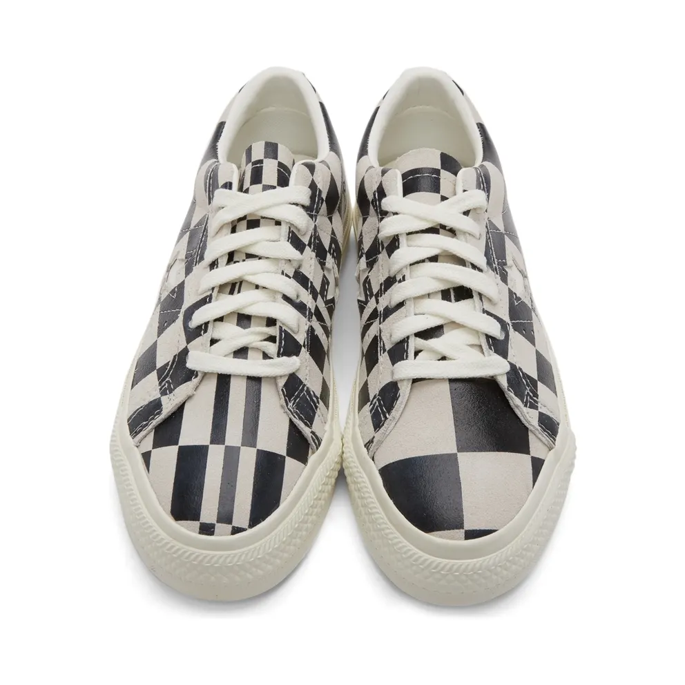Converse One Star Blocked White/Black/White (172352C)