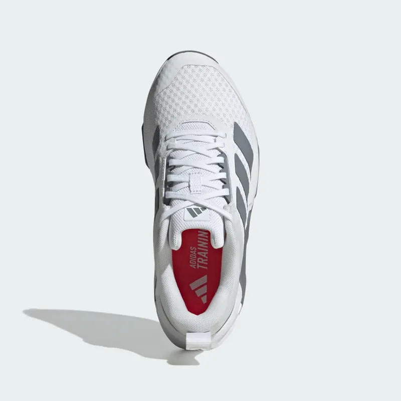 Adidas Dropset Control Training Shoes Cloud White / Grey / Lucid Red (JS3121)