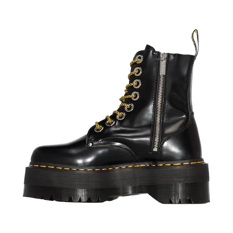 Dr Martens Jadon Max Platform Boots “Black Buttero” (25566001)