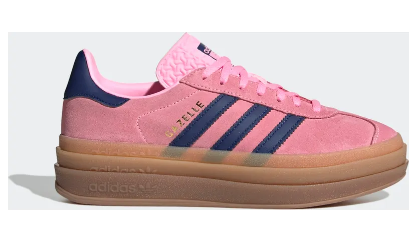 adidas Gazelle Bold Pink Glow / Victory Blue / Gum (H06122)