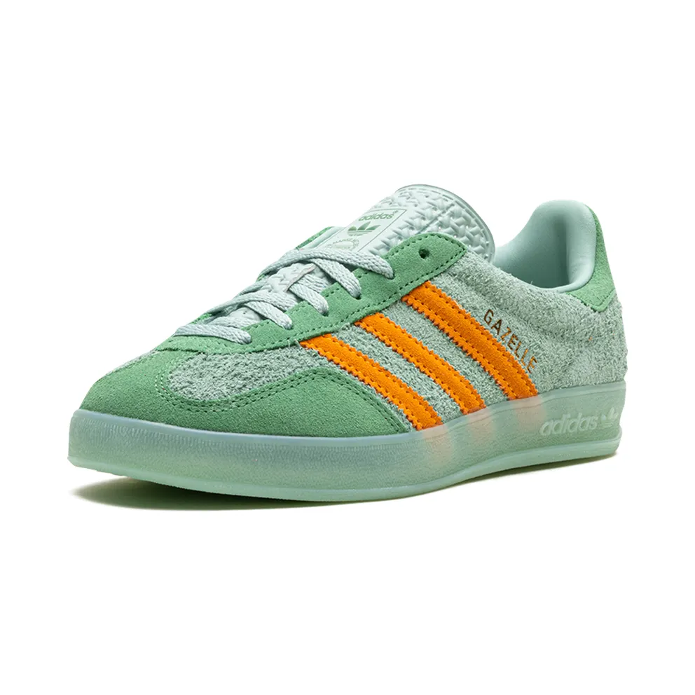 Adidas Gazelle Indoor “Hazy Green Crew Yellow” (IG6783)