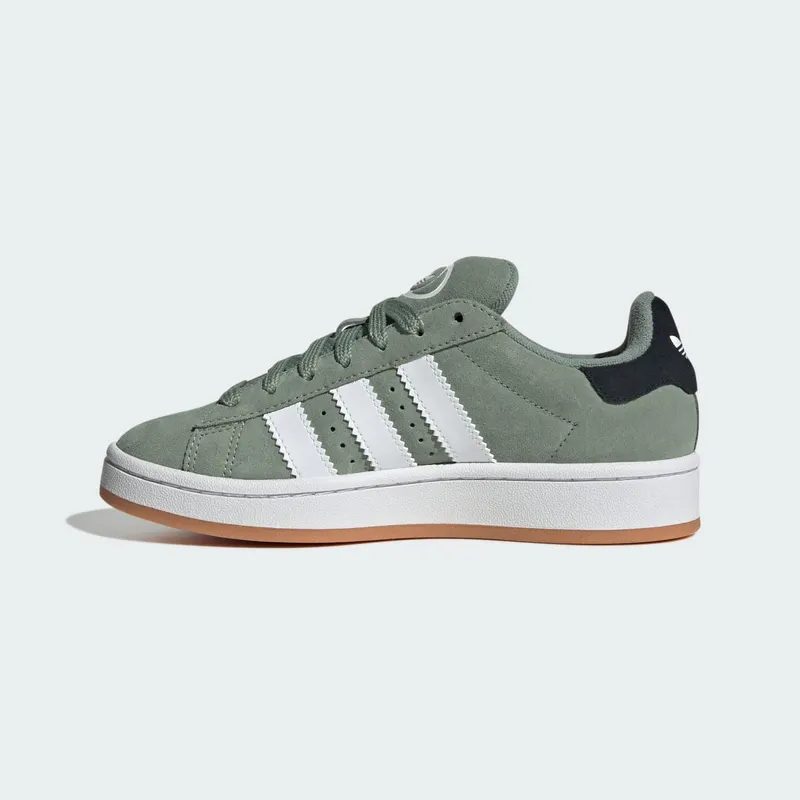 Adidas Campus 00s Silver Green / Cloud White / Gum (JI0283)