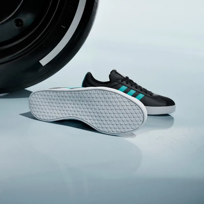 Adidas VL COURT MER Core Black / Semi Mint Rush / Cloud White (KI6077)