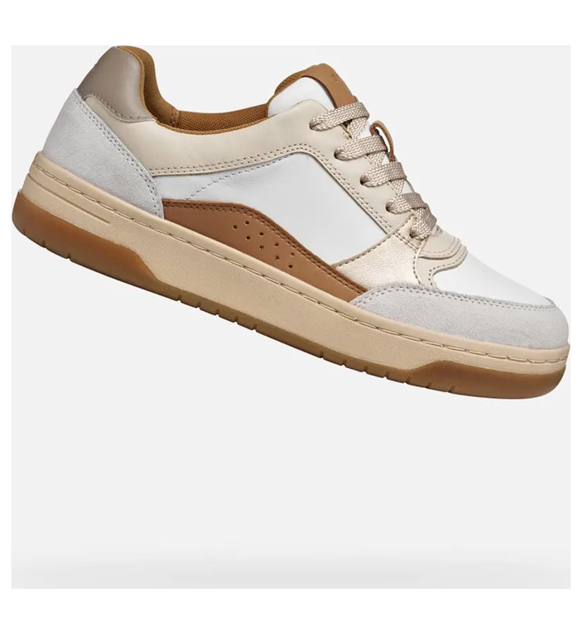 Geox sneaker Wit/Beige (D564QB08522C0405)