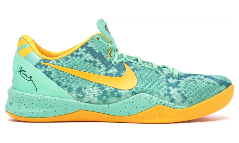 Nike Kobe 8 System Green Glow Laser Orange (555035-304)