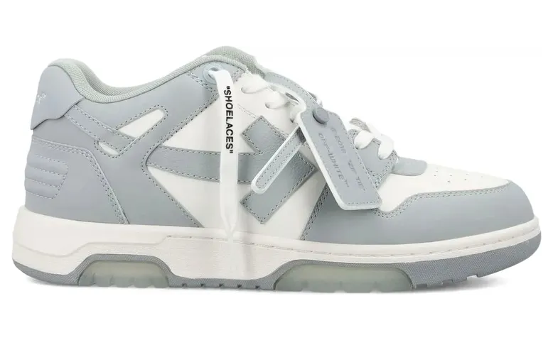 Off-white Out of Office Leather “White/Grey” (M189C9L007 WHGRE)