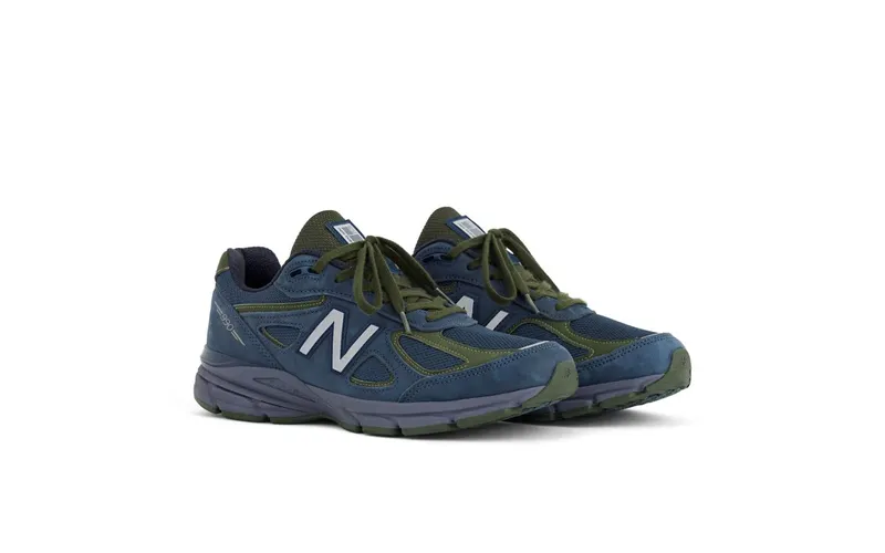 New Balance 990v4 Made in USA “NB Navy/Meteorite” (U990BG4): navy met olijf, de makkelijkste 990 van dit najaar, 24 september