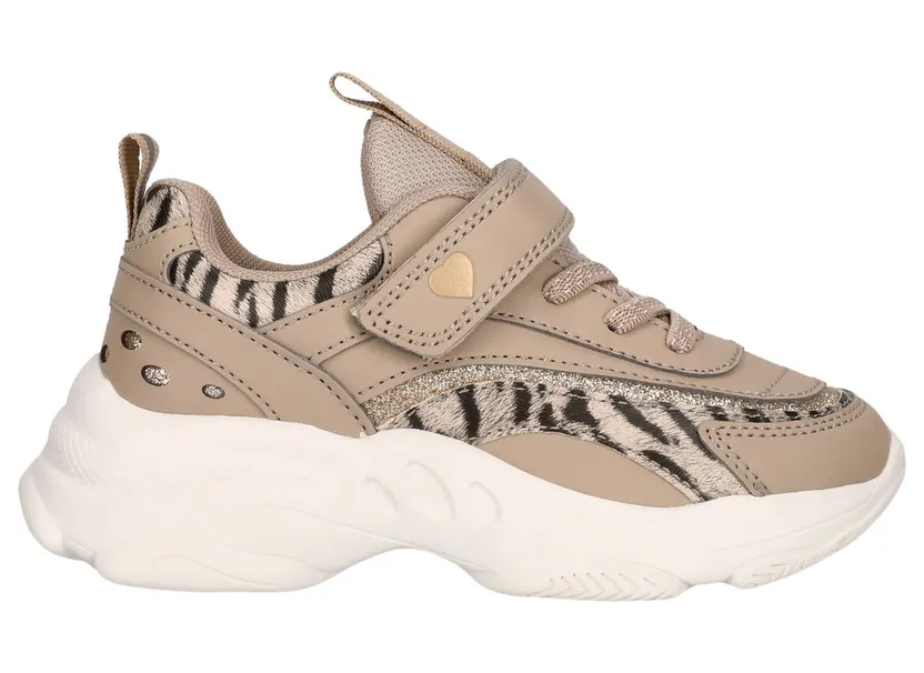 Zigzag sneaker beige (Z222307-1136)
