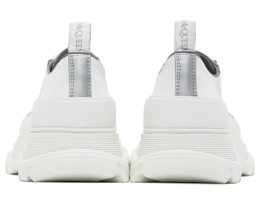 Alexander McQueen White Tread Slick Sneakers (705664W4TGA) (2)