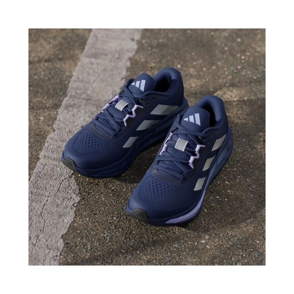 Adidas Questar 3 Running Shoes Tech Indigo / Silver Metallic / Glow Purple (JP6598)