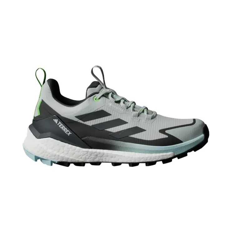 adidas Terrex Free Hiker 2.0 Low Gore-Tex Semi Flash Aqua Carbon Lucid Lime (IG3204)