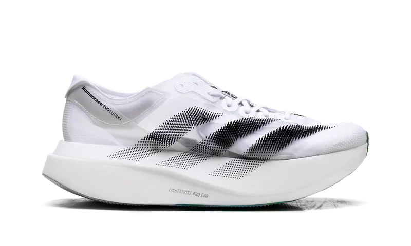 Adidas Adizero Pro Evo1 EVOLUTION “HUMANRACE – White / Black” (KJ1992)