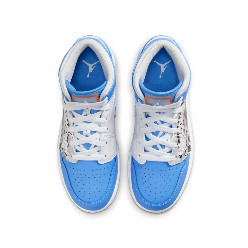 Jordan 1 Mid Sneaker School Game Winner (DR6492-100)
